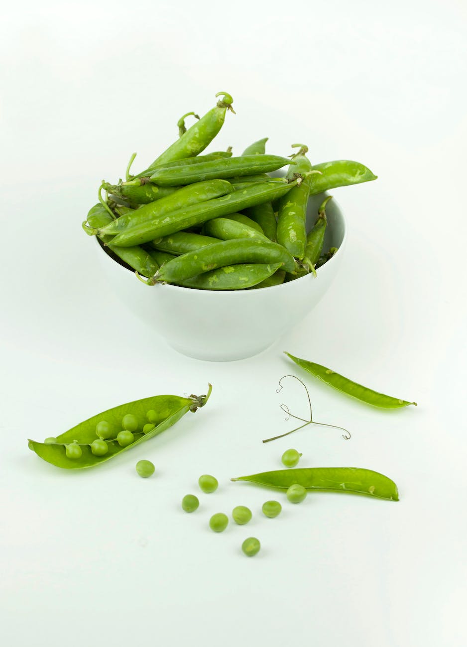 bowl of snap peas