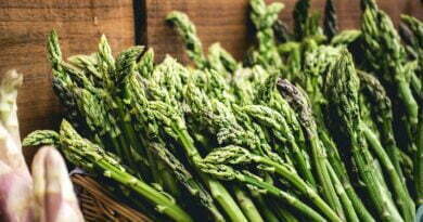 Asparagus at farmers' market