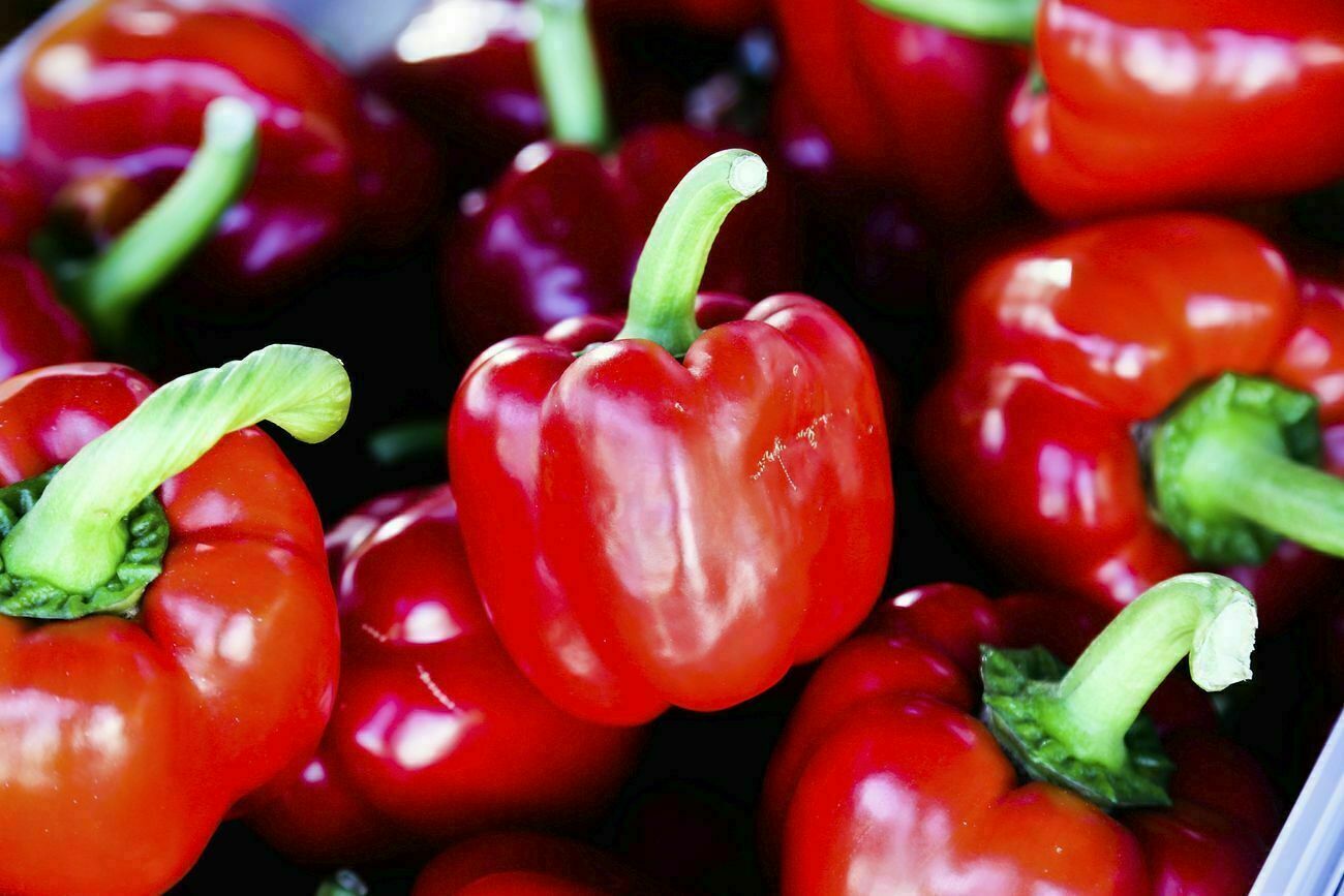 Red peppers