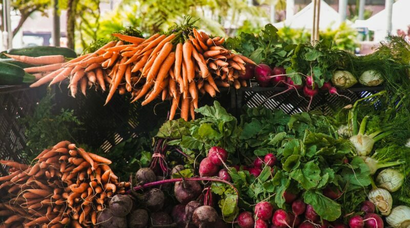 radish and carrots