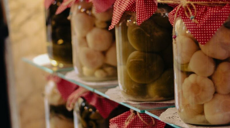 jars with pickles